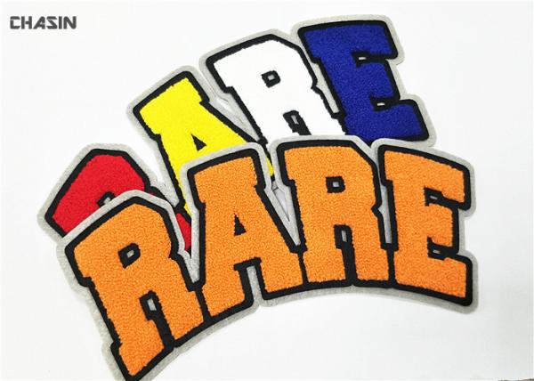 Buy cheap Vivid Clear Sports Patches For Letterman Jackets Up To 12 Colors from wholesalers