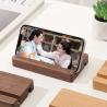 Buy cheap Wood Cell Phone Stand Wooden Mobile Phone Holder Universal Portable Desktop Smartphone Stand from wholesalers