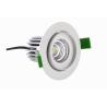 Buy cheap 9 Watt 850LM CITIZEN IP20 COB Dimmable LED Down Lights 200 - 240VAC from wholesalers