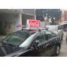 Buy cheap Premium P2.5 Taxi Top LED Display 1090*435*167 mm WIFI 4G GPS Easy Installation from wholesalers