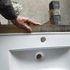 Buy cheap Porcelain Vanity Top Bathroom Sink 60CM Ceramic Vessel Vanity Sink White from wholesalers