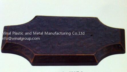 Buy cheap Garment metal tags,L55mm*W16mm,iron alloy,antique copper,size & finish can be OEM. from wholesalers
