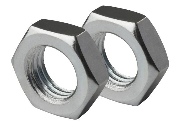 Buy cheap DIN936 EN ISO 4035 Hexagon Thin Nuts Carbon Steel 35K Galvanization Class 8 from wholesalers