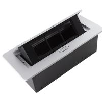 Buy cheap Aluminum Motorized Rotating Tabletop Flip Up Socket 250V 10A Non Grounding product