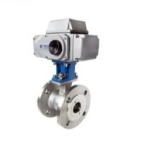 Buy cheap Dn25 Pn10 Stainless Steel Electric Ball Valve AC110V For Waste Water Project product