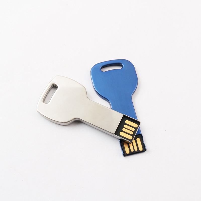 Conform Europe Standard Metal Key USB Flash Drive 2.0 And 3.0 64GB 128GB