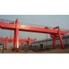 Buy cheap CE A3-A8 Box Type Double Beam 50 Ton Gantry Crane Shipping Container from wholesalers