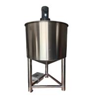 Buy cheap Electric 1000 Liter Single Layer Mixing Tank Cylindrical For Tire Glue product