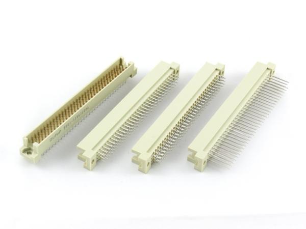 Buy cheap R Type Din 41612 Connectors 32pin 64pin 96pin Male Connector Press Fit ERNI Equivalent from wholesalers