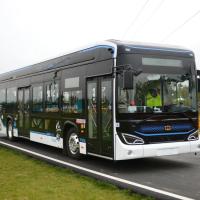 Buy cheap LHD 12m Low Floor E-Bus 280-650km Electric City Bus With 46 Seats product