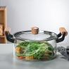 Buy cheap Customized Logo Simple 5L Borosilicate Glass Soup Pot from wholesalers