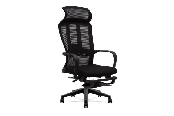 Buy cheap DIOUS Black 2.5mm Mesh Staff Chair Comfortable With Footrest from wholesalers