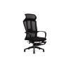 Buy cheap 5 Legs Ergonomic Desk Chair , 2.5mm Footrest Lumbar Support Chair from wholesalers