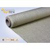 Buy cheap 1200 Degrees C Vermiculite Coated Fiberglass Fabric With Excellent Resistance To High Temperatures And Abrasion from wholesalers