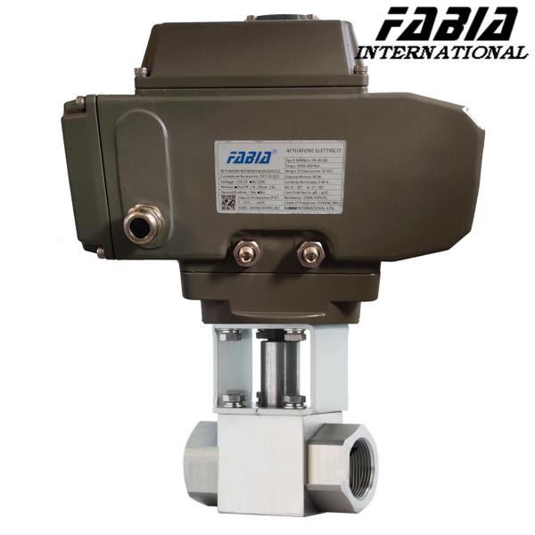 Buy cheap Electric Actuated High Pressure Ball Valve Two Way from wholesalers