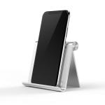 108g 16.5MM Height Adjustable Aluminum Black Alloy Phone Holder