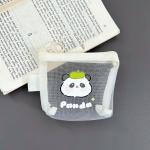 CARTOON NET COIN PURSE CUTE CHANGE STORAGE BAG TRANSPARENT PORTABLE CARD POCKET