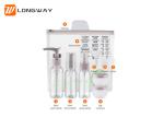 Eight Piece Plastic Travel Bottles Set With Small Travel Spray Bottles Daily Use