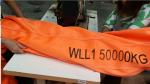 Heavy Duty Round Lifting Slings Wll 150ton High Strength Single Tube Sleeve