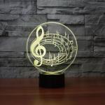 88mm 3d Led Illusion Lights 138mm USB Optical Illusion Night Light