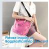 Buy cheap Fashion Ladies Rainbow Hologram Laser PVC Handbag Beach Shoulder Bag Shopping Tote Bag For Women from wholesalers