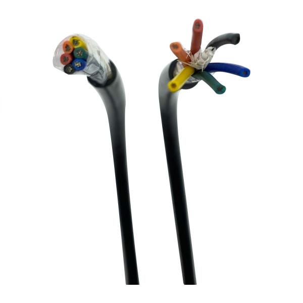 Buy cheap UL2517 2C 4C 6C Black PVC Jacket Stranded Copper AWM Cable from wholesalers