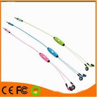 Buy cheap hot selling el earphone/ el wire earphone/ glow earphone product