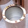 Buy cheap Custom outdoor garden flower pot metal mirrored round planters from wholesalers