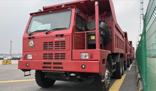Buy cheap SINOTRUK HOWO Euro II RHD 6X4 420HP Mining Tipper Dump Truck With 9.726L Displacement from wholesalers