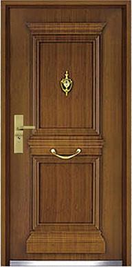 Buy cheap steel wood security armored door from wholesalers