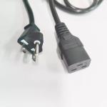 Buy cheap Black Heavy Duty Power Supply Cable Cord 14AWG IEC C14 To NEMA6-15P from wholesalers