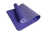 purple colour TPE yoga mat, anti-slip waterproof yoga mat