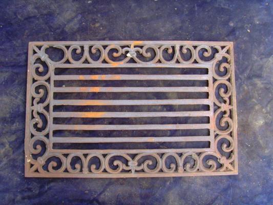 Buy cheap Rectangle Cast Iron Outdoor Doormats For Unique Christmas Non - Slip from wholesalers