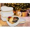 Buy cheap White Gift Boxes With Lids For Present Heart Shaped Flower Boxes For Arrangements Set Of 4 Floral Boxes Packaging from wholesalers