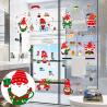 Buy cheap 0.1mm Electrostatic Window Stickers Santa Claus Wall Stickers For Party from wholesalers