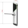 Buy cheap Aluminum Alloy Smart Hotel Lock Electronic Key Card Door Locks from wholesalers