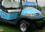 Blue Color Flexible 2 Seater Golf Cart Car With Curtis 275A Controller