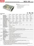 Hot sale MEAN WELL original NES-100-24 24V 4.5A meanwell NES-100 24V 100W Single