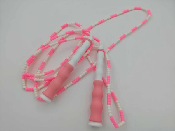 Pink Color Unisex Bamboo Sports Skipping Ropes Exercise Skipping Rope For Kid