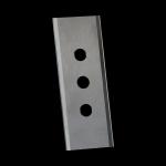 Tungsten Carbide Slitter Blades 3 Hole Thin 43*22*0.2/0.3/0.4/0.35mm