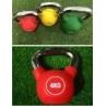 Buy cheap Custom PU Rubber Coated Kettlebells 35 Pound 18kg 60 Lb from wholesalers