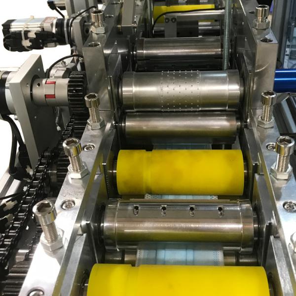 Buy cheap Disposable Non Woven Three Layer Mask Machine High Speed 450pcs/Min from wholesalers