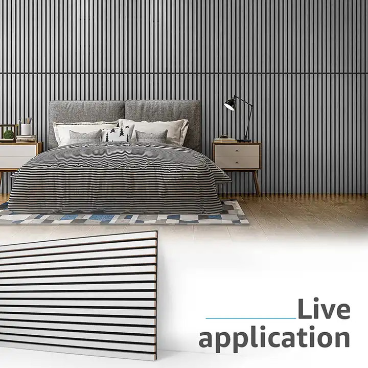 Soundproofing Wpc Wall Panel Interior Pet Proof Crack Resistant