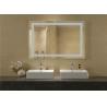 Buy cheap 5mm Thickness Touch Screen Bathroom Mirror , Antioxidant Rectangle Mirror For Living Room from wholesalers