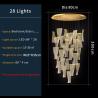 Buy cheap Hall Large Staircase Lighting LED Crystal Chandelier for living room hanging hallway lights(WH-NC-55) from wholesalers