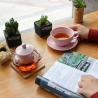 Buy cheap One Person Afternoon Tea Ceramic Cup and Saucer with Sustainable Tea Infuser Strainer from wholesalers