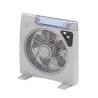 Buy cheap Household 12V Solar Energy Rechargeable Box Fan With LED Light from wholesalers
