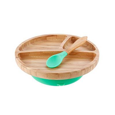 Buy cheap Unbreakable Bamboo Lacquer Bowl With Bamboo Baby Divided Plate Delicate Appearance from wholesalers