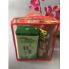 Buy cheap Red Clear Sewing PVC Clear Gift Bags With Handle For Chocolate / Cookie / Sugar Packaging from wholesalers