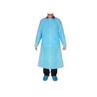 Buy cheap Thumb Hole Sleeved Surgical Disposable Isolation Gown For Work Protection product
